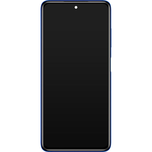Xiaomi Poco X3 Pro Touchscreen Display, with Frame, Blue, Service Pack 560003J20S00