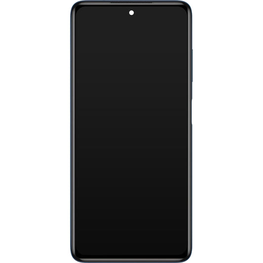 Display med pekskärm Xiaomi Poco X3 Pro, med ram, svart, Service Pack 560002J20S00