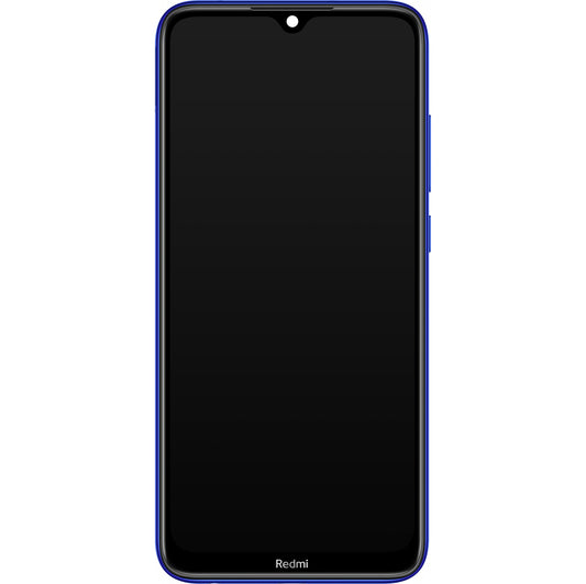 Display med Touchscreen Xiaomi Redmi Note 8T, med Ram, Blå, Service Pack 5600030C3X00