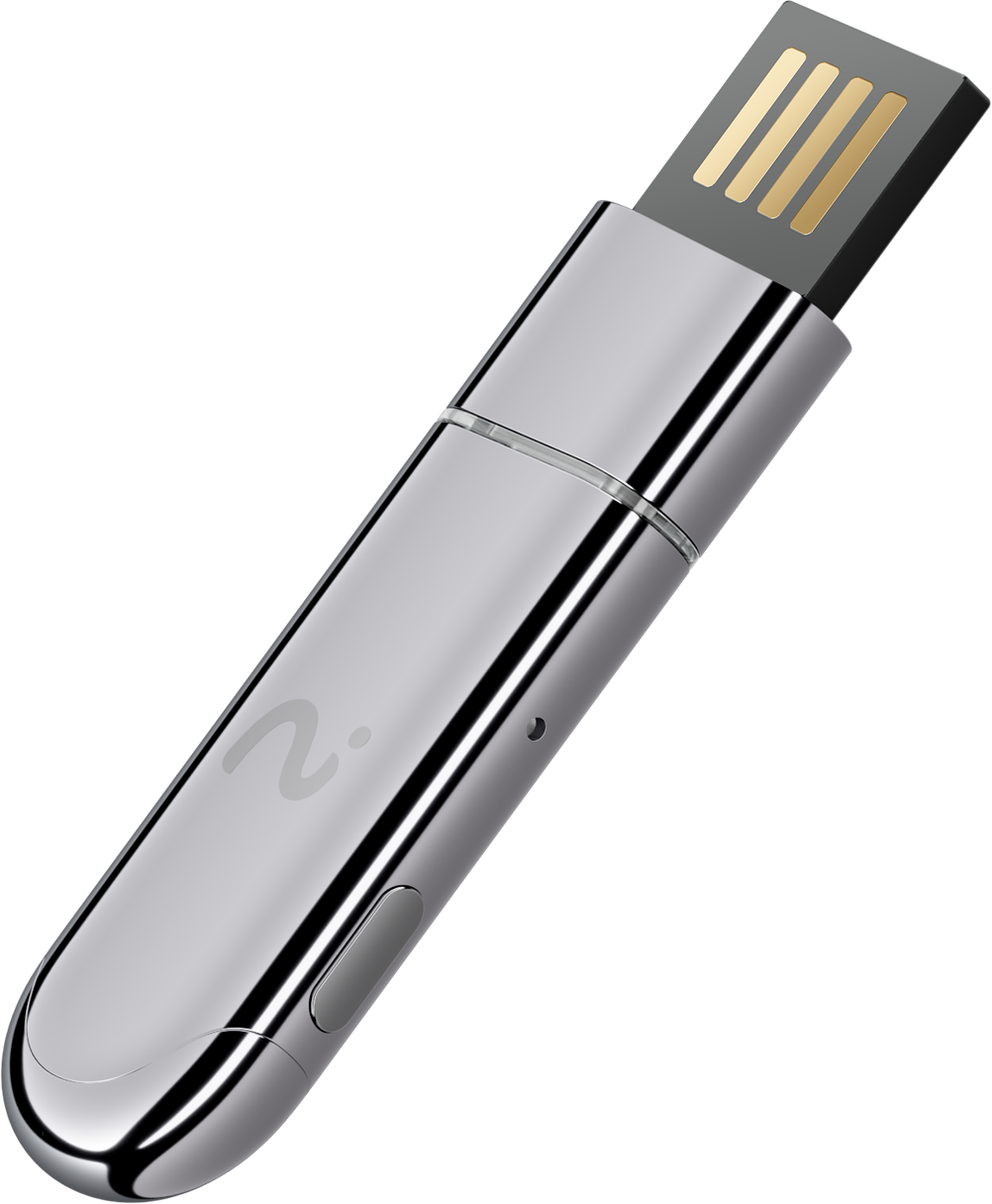 Inspelningsdongel / Diktafon Viaim NoteKit AI, USB-C / USB-A, Grå