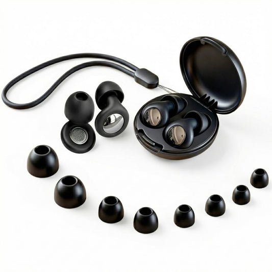 Öronproppar Tech-Protect QuietFit, Svarta