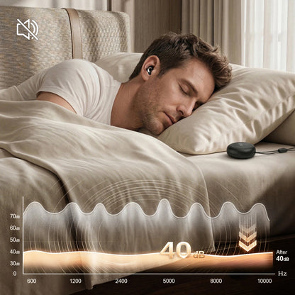 Öronproppar Tech-Protect QuietFit, Svarta