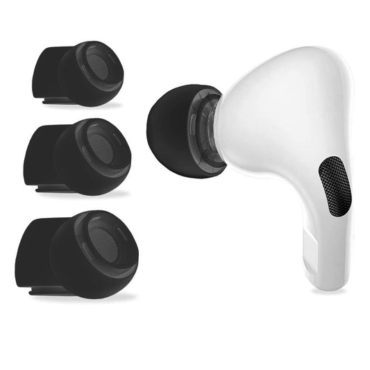 Tech-Protect öronproppar för Apple AirPods Pro Series, Storlek S / M / L, Svarta