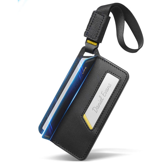 Handbagage / Resväska Etikett Spigen Luggage Tag LF510, Svart AHP09776