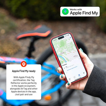 Fixed SmartTag Bike för iOS-serien, Svart