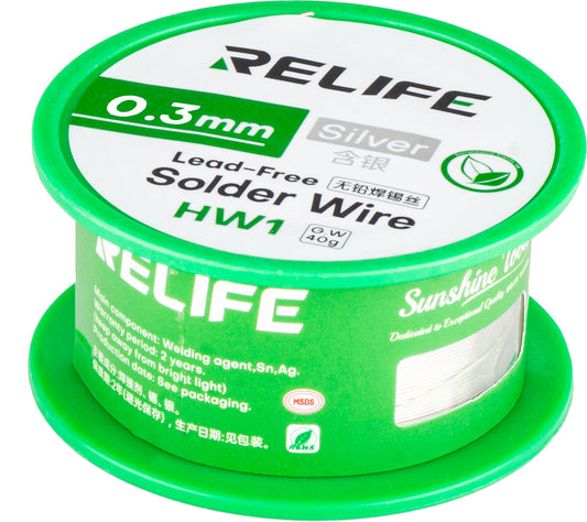 Flussmedel Relife HW1, 0,3 mm, 40 g