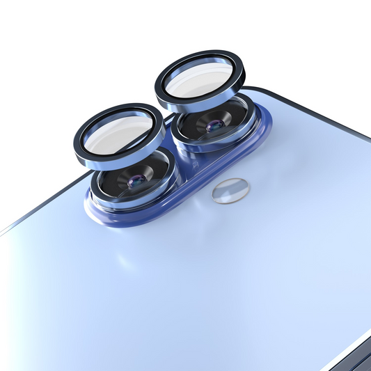 Etteri bakkameraskyddsfilm för Apple iPhone 17, härdat glas, blå