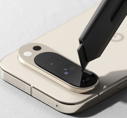 Ringke bakkameraskyddsfilm för Google Pixel 10 Pro XL, härdat glas, set med 2 stycken, transparent
