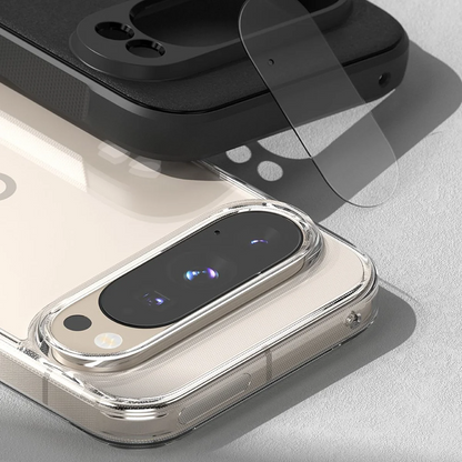 Ringke bakkameraskyddsfilm för Google Pixel 10 Pro XL, härdat glas, set med 2 stycken, transparent