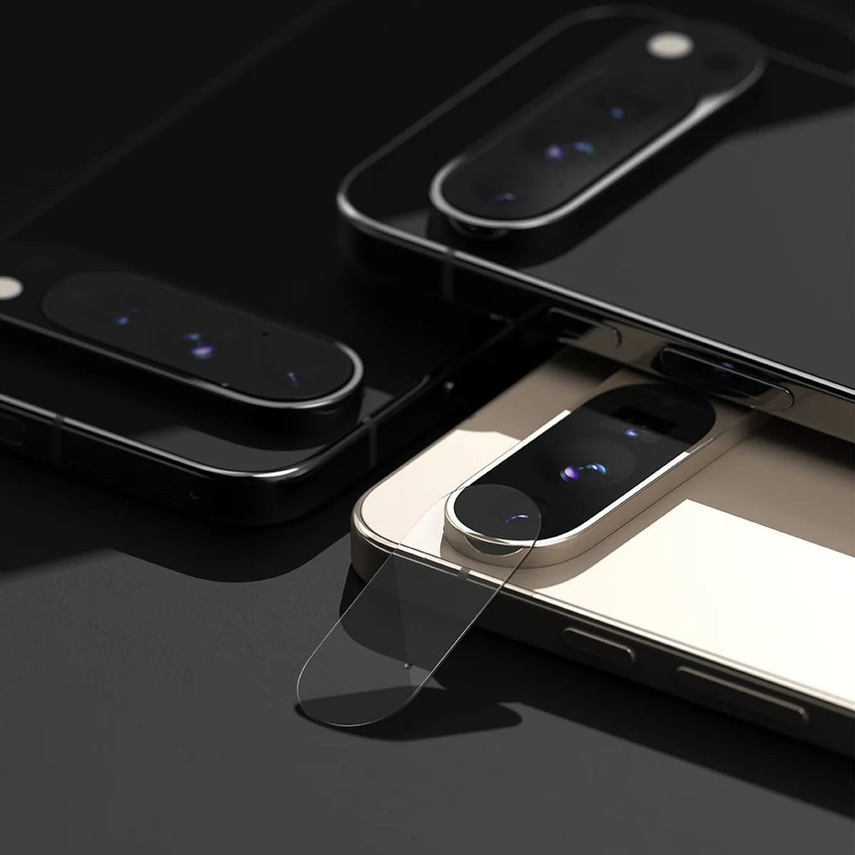 Ringke bakkameraskyddsfilm för Google Pixel 10 Pro XL, härdat glas, set med 2 stycken, transparent