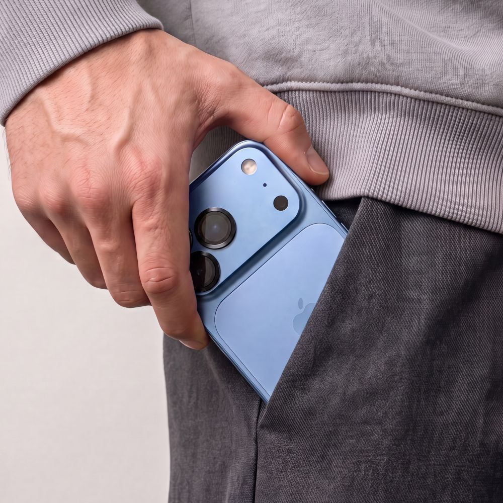 Skyddande kameralinsfilm Tech-Protect CamRing Fit+ för Apple iPhone 18 Pro / 18 Pro Max, härdat glas, svart