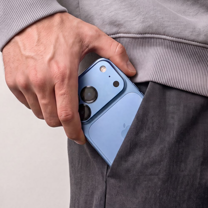 Skyddande kameralinsfilm Tech-Protect CamRing Fit+ för Apple iPhone 18 Pro / 18 Pro Max, härdat glas, svart