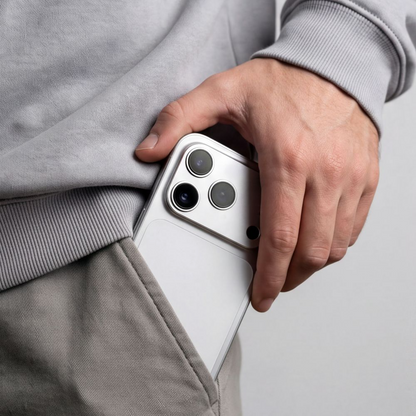 Skyddande film för bakre kamera Tech-Protect CamFull Fit+ för Apple iPhone 18 Pro, härdat glas, silver