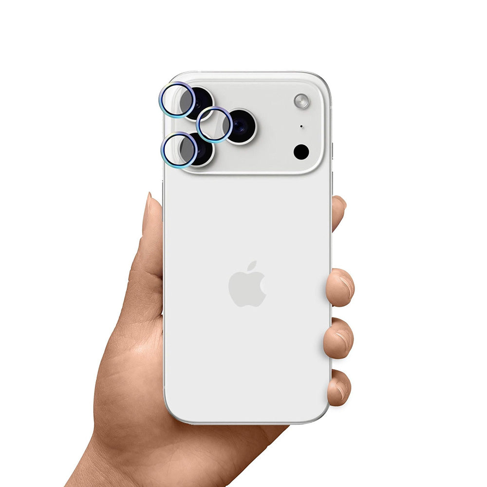 Skyddsfilm för bakre kamera 3MK Hardy Protection Pro för Apple iPhone 17 Pro Max / 17 Pro, Härdat glas, Flerfärgad