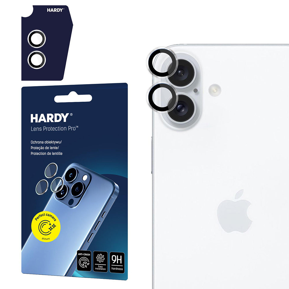 Skyddsfilm för bakre kamera 3MK Hardy Protection Pro för Apple iPhone 17, Härdat Glas, Transparent