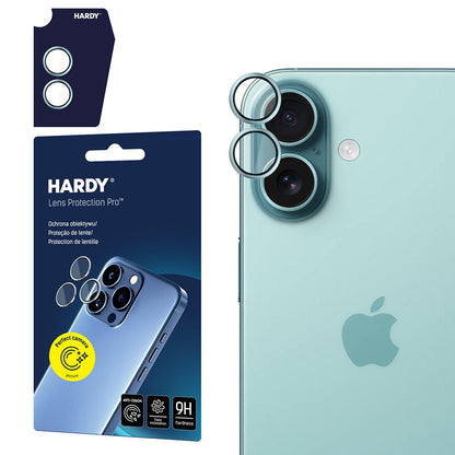 Skyddsfilm för bakre kamera 3MK Hardy Protection Pro för Apple iPhone 17, Härdat Glas, Grön