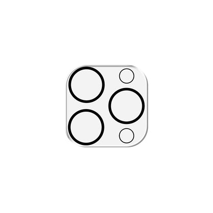 Bakre kameraskydd 3MK Pro Full Cover för Apple iPhone 16 Pro Max / 16 Pro, Härdat glas, Svart