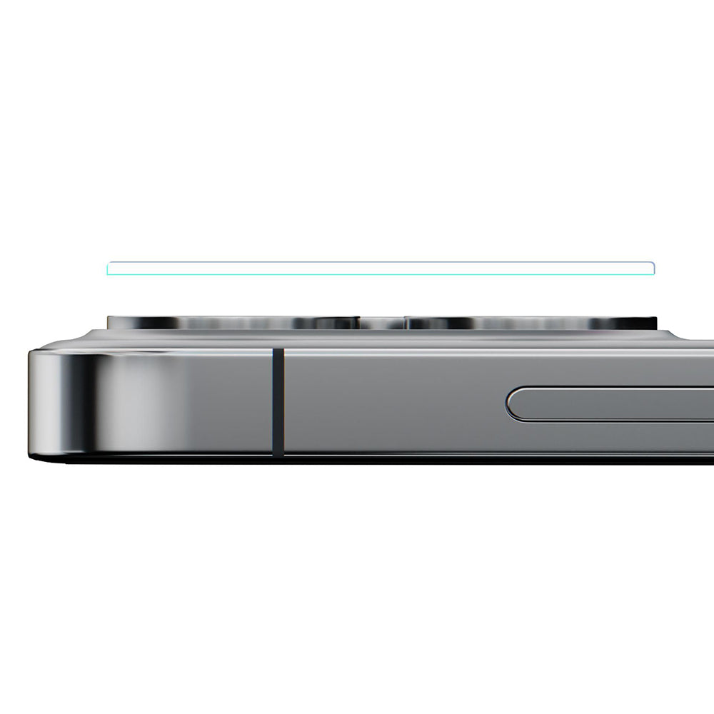 Skyddsfilm för bakre kamera 3MK Pro Full Cover för Apple iPhone 17 Pro, Härdat glas, Svart
