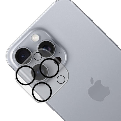 Skyddsfilm för bakre kamera 3MK Pro Full Cover för Apple iPhone 17 Pro, Härdat glas, Svart