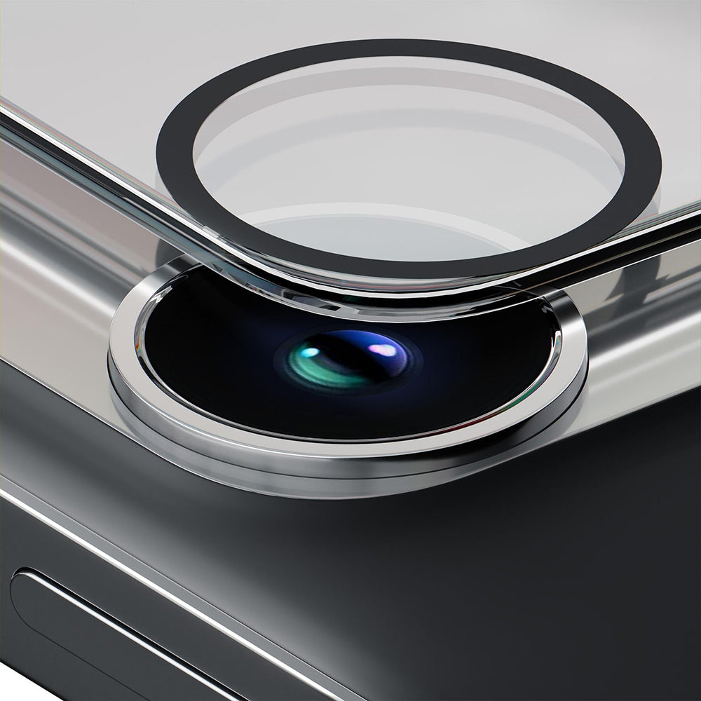 Skyddsfilm för bakre kamera 3MK Pro Full Cover för Apple iPhone 17 Pro, Härdat glas, Svart