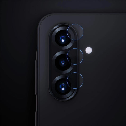 Skyddsfilm för bakre kamera 3MK Protection för Samsung Galaxy A52s 5G A528 / A52 5G A526, Flexibelt glas, Set med 4 stycken, Transparent