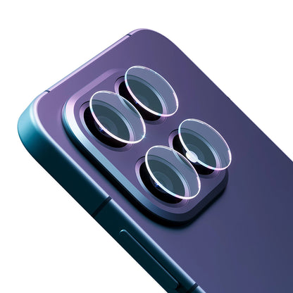 Skyddsfilm för bakre kamera 3MK Protection för Xiaomi Poco F8 Ultra, Härdat glas, Set med 4 stycken, Transparent