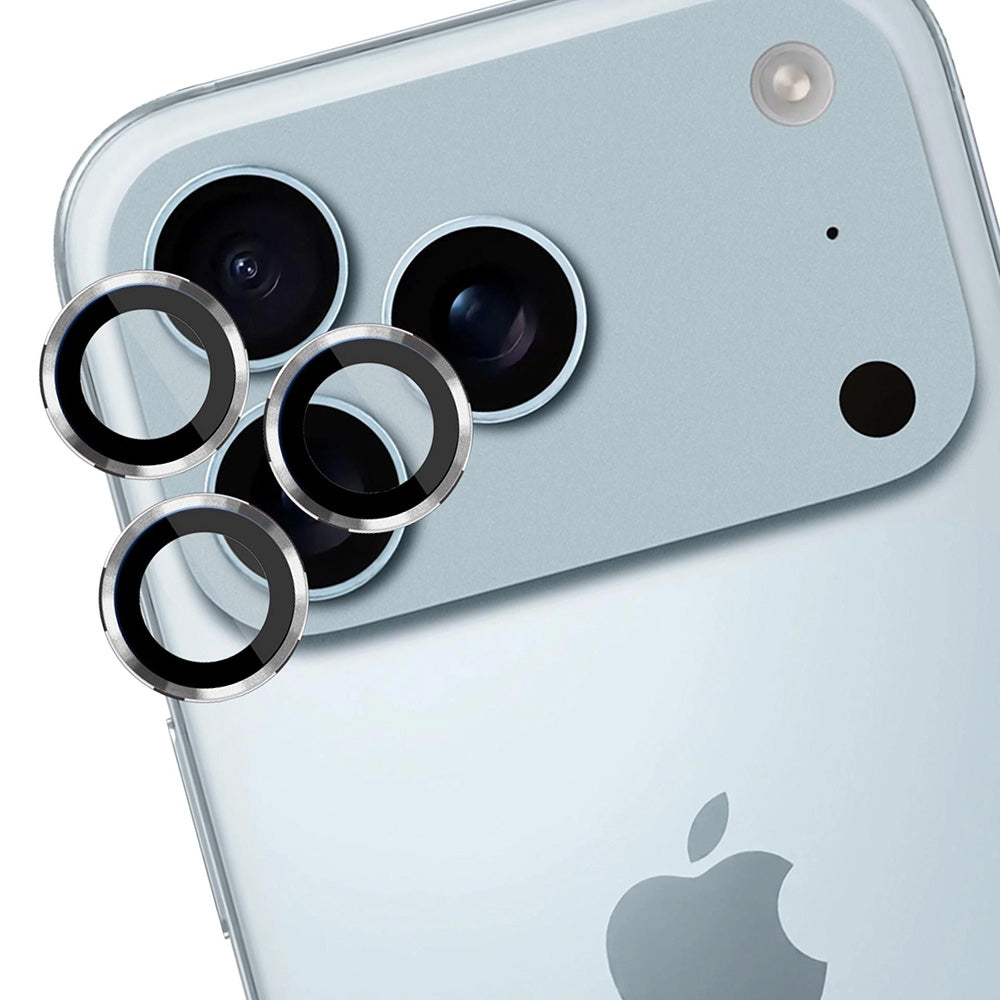 Skyddsfilm för bakre kamera 3MK Protection Pro för Apple iPhone 17 Pro Max / 17 Pro, Härdat glas, Silver