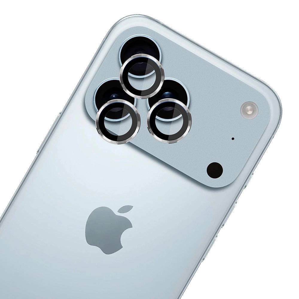 Skyddsfilm för bakre kamera 3MK Protection Pro för Apple iPhone 17 Pro Max / 17 Pro, Härdat glas, Silver