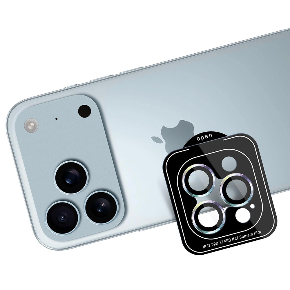 Skyddsfilm för bakre kamera 3MK Protection Pro för Apple iPhone 17 Pro Max / 17 Pro, Härdat glas, Flerfärgad