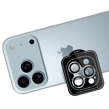 Skyddsfilm för bakre kamera 3MK Protection Pro för Apple iPhone 17 Pro Max / 17 Pro, Härdat glas, Flerfärgad