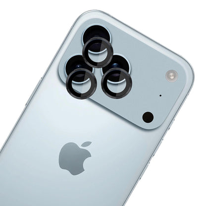 Skyddsfilm för bakre kamera 3MK Protection Pro för Apple iPhone 17 Pro Max / 17 Pro, Härdat glas, Svart