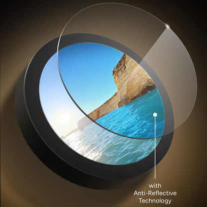 Skyddsfilm för bakre kamera 3MK Protection Pro för Apple iPhone 17 Pro Max / 17 Pro, Härdat glas, Svart