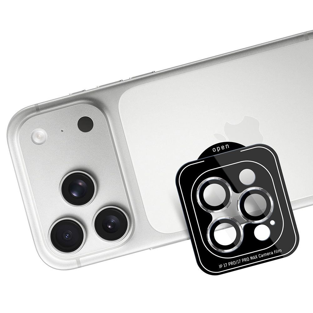 Skyddande film för bakre kamera 3MK Protection Pro för Apple iPhone 18 Pro / 18 Pro Max, härdat glas, silver