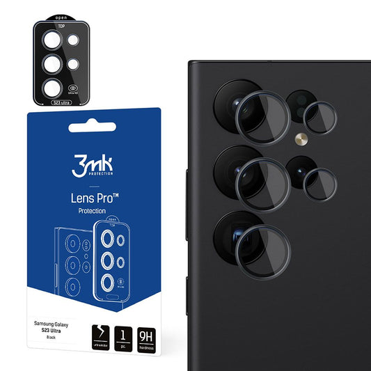 Skyddsfilm för bakre kamera 3MK Protection Pro för Samsung Galaxy S24 Ultra S928, härdat glas, transparent