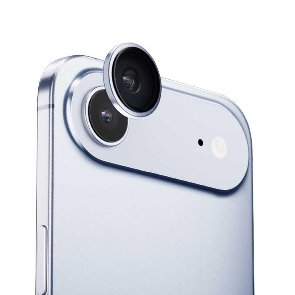 Skyddsfilm för bakre kameran Anank AR för Apple iPhone 17 Air, Härdat glas, Blå