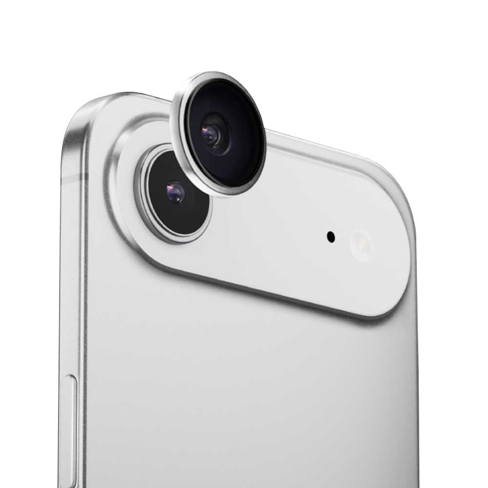 Skyddsfilm för bakre kamera Anank AR för Apple iPhone 17 Air, Härdat glas, Silver