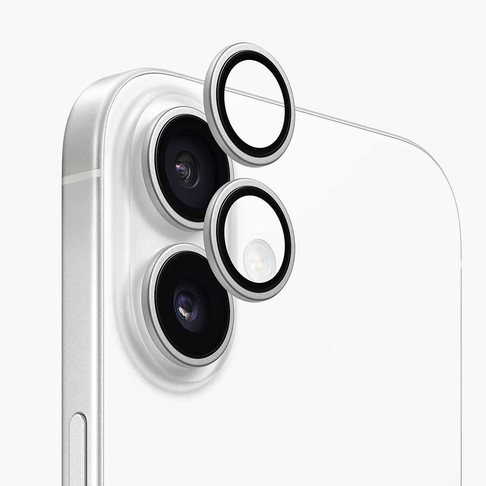 Skyddsfilm för bakre kameran Anank AR för Apple iPhone 17, Härdat glas, Silver
