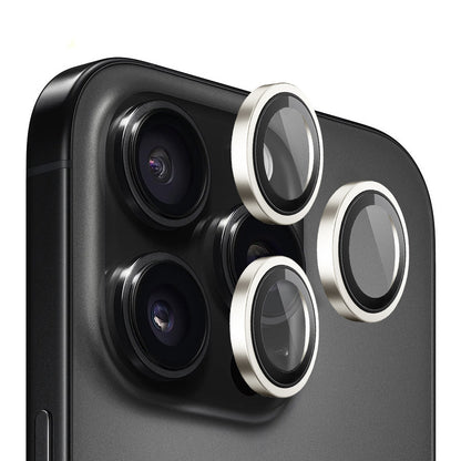 Skyddsfilm för bakre kamera Blueo Metal Frame för Apple iPhone 14 Pro Max / 14 Pro, härdat glas, guld