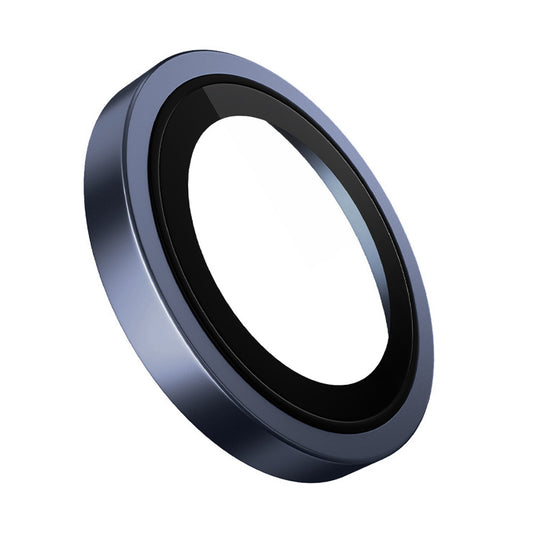 Skyddsfilm för bakre kamera Blueo Metal Frame för Apple iPhone 17 Pro Max / 17 Pro, Härdat glas, Blå