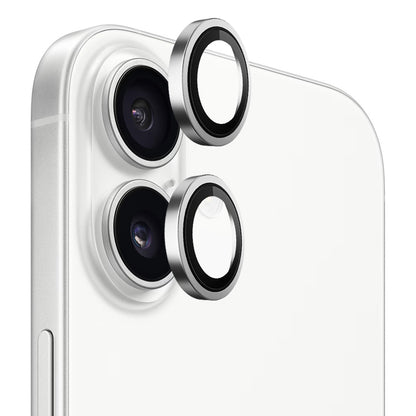 Skyddsfilm för bakre kameran Blueo Metal Frame för Apple iPhone 17, Härdat glas, Silver