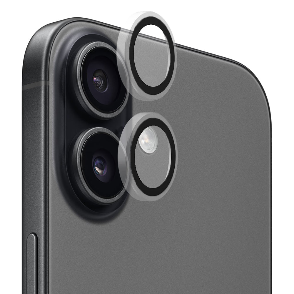 Skyddsfilm för bakre kameran Blueo Metal Frame för Apple iPhone 17, Härdat glas, Transparent