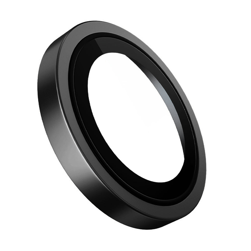 Blueo skyddsfilm för bakre kamera med metallram för Apple iPhone 18 Pro / 18 Pro Max, härdat glas, svart
