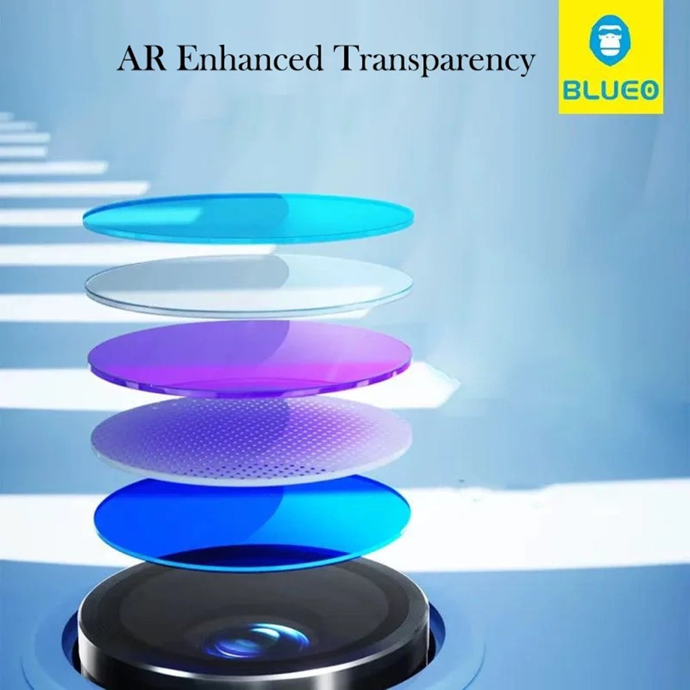 Blueo Rear Camera Protection Film for Samsung Galaxy S26 Plus S947 / S26, Tempered Glass, Black