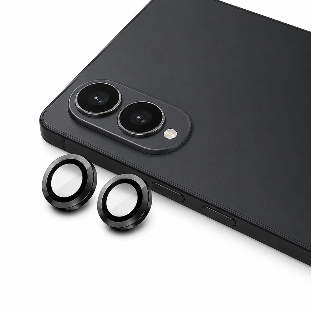 Blueo bakkameraskyddsfilm för Samsung Galaxy Z Fold8 F971, härdat glas, svart