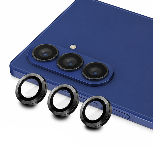 Blueo bakkameraskyddsfilm för Samsung Galaxy Z Fold8 Ultra F976 / Z Fold7 F966, härdat glas, svart