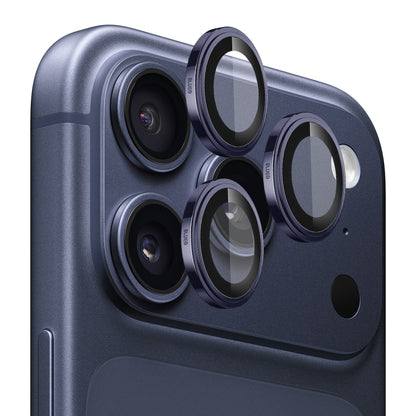 Skyddsfilm för bakre kamera Blueo Sapphire Crystal för Apple iPhone 17 Pro Max / 17 Pro, Härdat glas, Blå