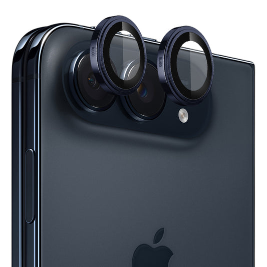 Blueo Sapphire Crystal-skyddsfilm för bakre kamera till Apple iPhone Duo, härdat glas, blå
