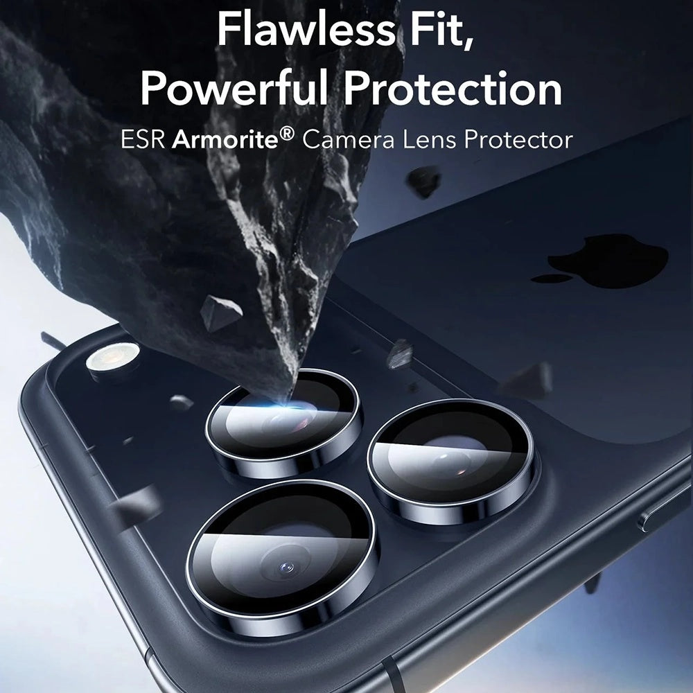 Skyddsfilm för bakre kamera ESR Armorite för Apple iPhone 17 Pro Max / 17 Pro / 16 Pro Max / 16 Pro, Härdat glas, Blå