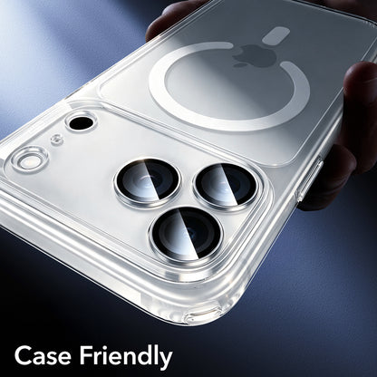 Skyddande bakre kameraskydd ESR Armorite för Apple iPhone 18 Pro / 18 Pro Max, härdat glas, silver