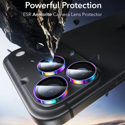 Skyddsfilm för bakre kamera ESR Armorite för Apple iPhone 18 Pro / 18 Pro Max, härdat glas, flerfärgad